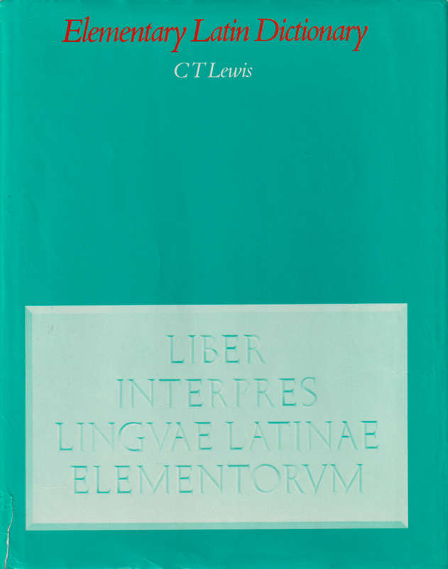 ELEMENTARY LATIN DICT 2HND SECONDHAND - LATIN