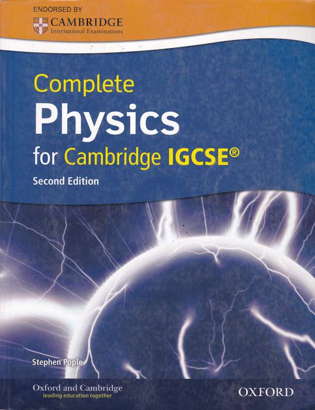 COMPL PHYSICS CAMBRIDGE IGCSE SECONDHAND - OUP