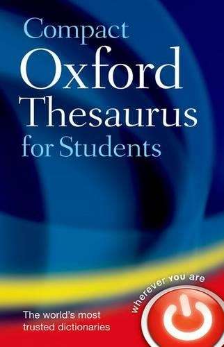 COMPACT OXFORD THESAURUS 2H CORRECT SECONDHAND - OXFORD