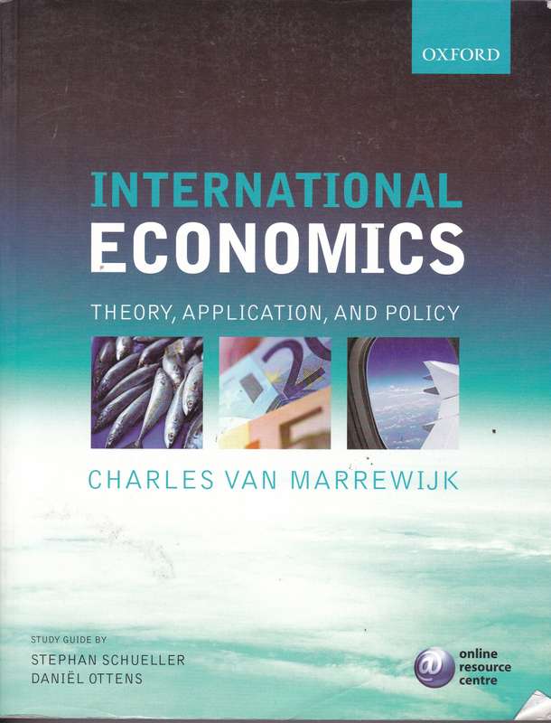 INTERNATIONAL ECONOMICS THEORY APP&POLIC SECONDHAND - VANMARREWIJK,C