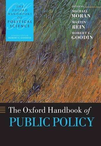 The Oxford Handbook of Public Policy - MORAN