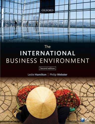 The International Business Environment - Leslie Hamilton