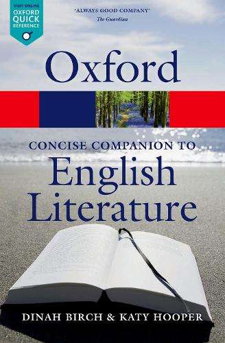The Concise Oxford Companion to English Literature - OUP