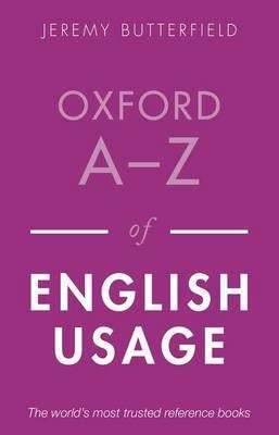Oxford A-Z of English Usage - OXFORD
