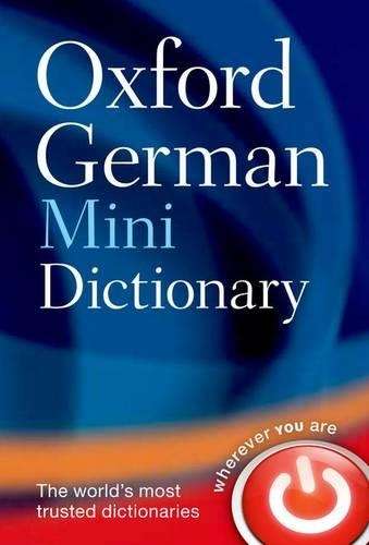 Oxford German Mini Dictionary - Oxford Dictionaries