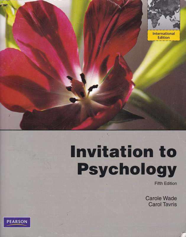 INVITATION TO PSYCHOLOGY ZOOP SECONDHAND - WADE,C