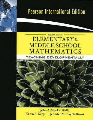 ELEMENTARY & MIDDLE SCHOOL MATHS 7E 2H SECONDHAND - VANDEWALLE,J
