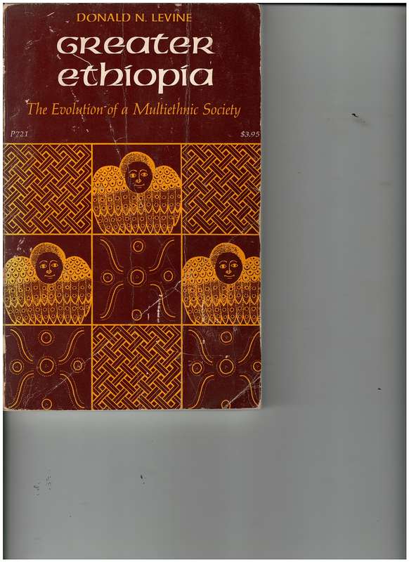 GREATER ETHOPIA SECONDHAND - LEVINE,D