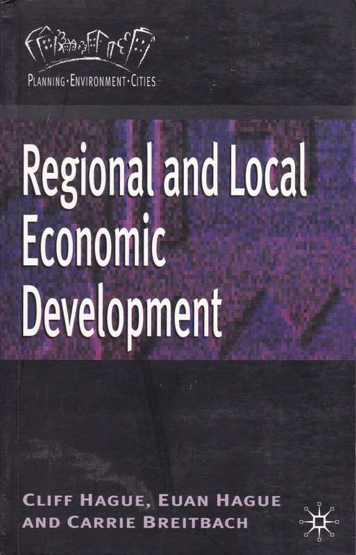 REGIONAL & LOCAL ECONOMIC DEVELOPMENT SECONDHAND - HAGUE,C
