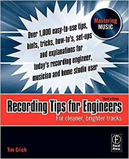 Recording Tips for Engineers - Tim Crich