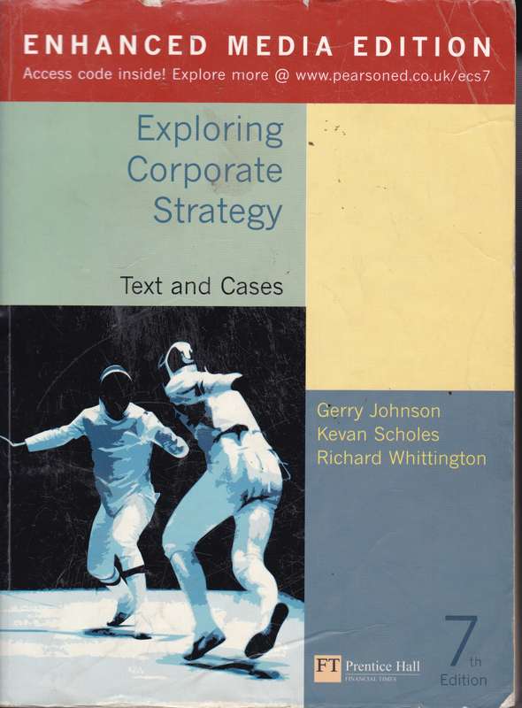EXPLORING CORPORATE STRATEGY SECONDHAND - JOHNSON,G