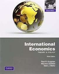 INTERNATIONAL ECONOMICS 9E - KRUGMAN