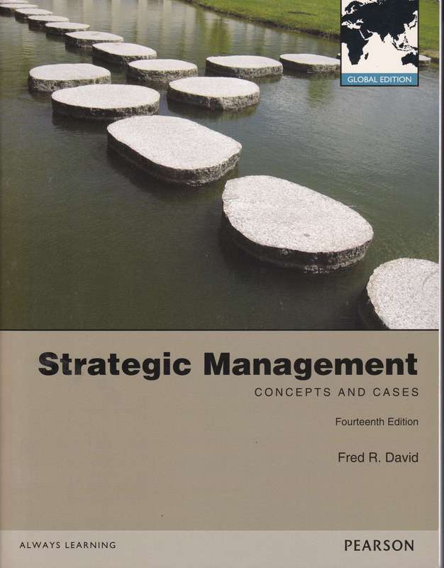 STRATEGIC MANAGEMENT CONCEPTS & CAS SECONDHAND - DAVID,FR