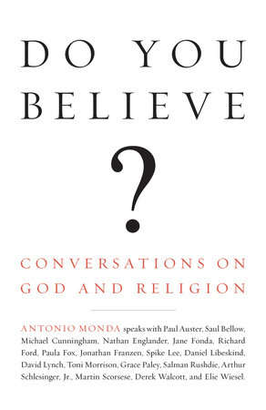 Do You Believe? - Antonio Monda