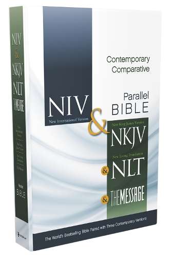 NIV NKJV NLT The Message Contemporary Comparative Study Side-by-Side - Zondervan