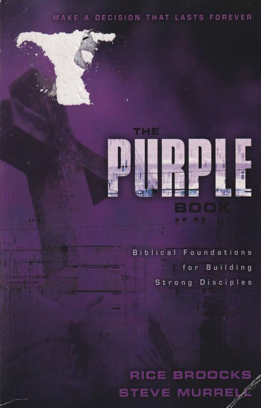 PURPLE BOOK SECONDHAND - BROOCKS