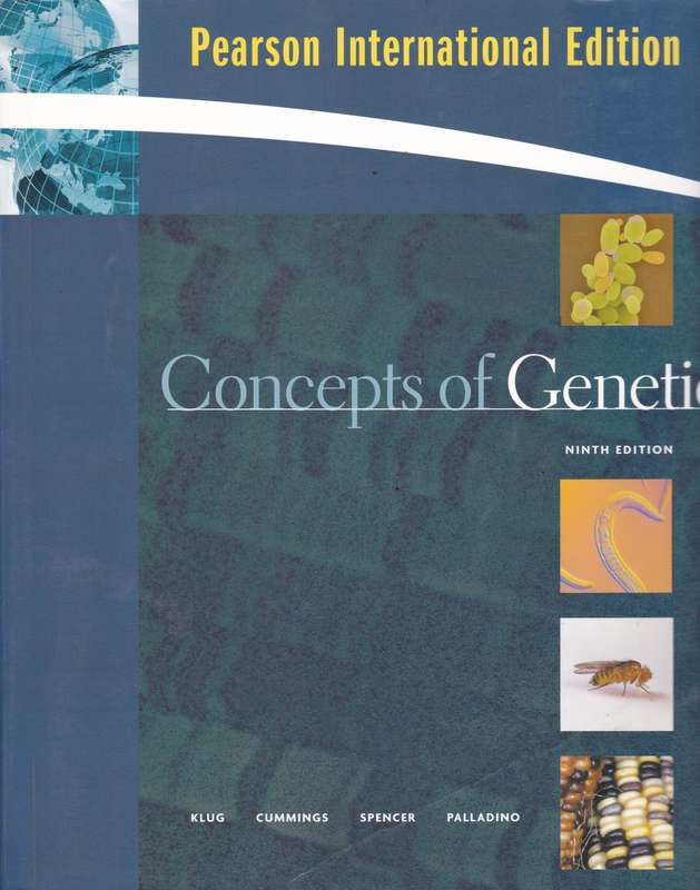 CONCEPTS OF GENETICS SECONDHAND - KLUG,W