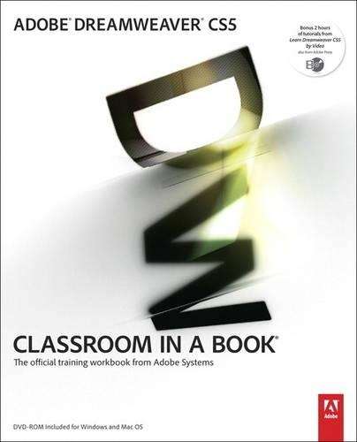 ADOBE DREAMWEAVER CS5 CLASSROOM IN A BK SECONDHAND - ADOBETEAM