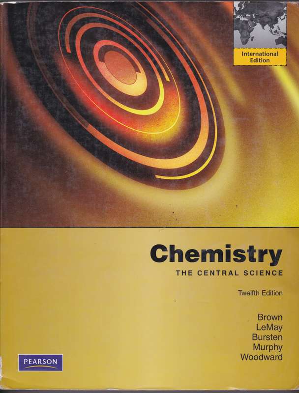 CHEMISTRY THE CENTRAL SCIENCE ZOOP SECONDHAND - BROWN,T