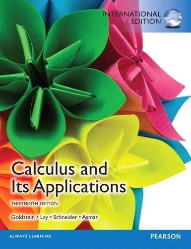 Calculus & Its Applications - Larry Joel Goldstein
