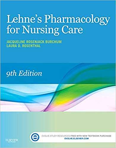 Lehne's Pharmacology for Nursing Care - Jacqueline Burchum