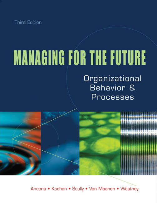 Managing for the Future - John Van Maanen