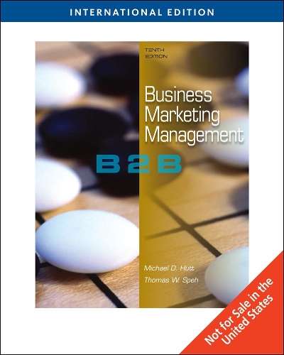 Business Marketing Management - Michael D. Hutt