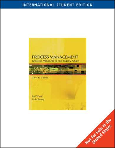 Process Management - Joel D. Wisner