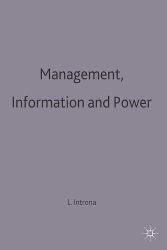 Management Information and Power - Lucas D. Introna