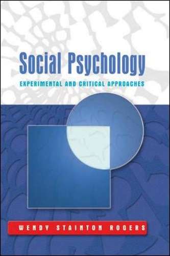 Social Psychology - Wendy Rogers