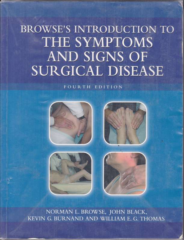 BROWSES INTRO SYMPTOMS & SIGNS ZOOP SECONDHAND - BROWSE,N