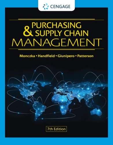Purchasing and Supply Chain Management - Robert Monczka