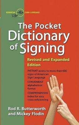 Pocket Dictionary of Signing - Rod R. Butterworth