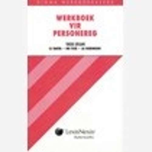 Werkboek Vir Personereg - Davel