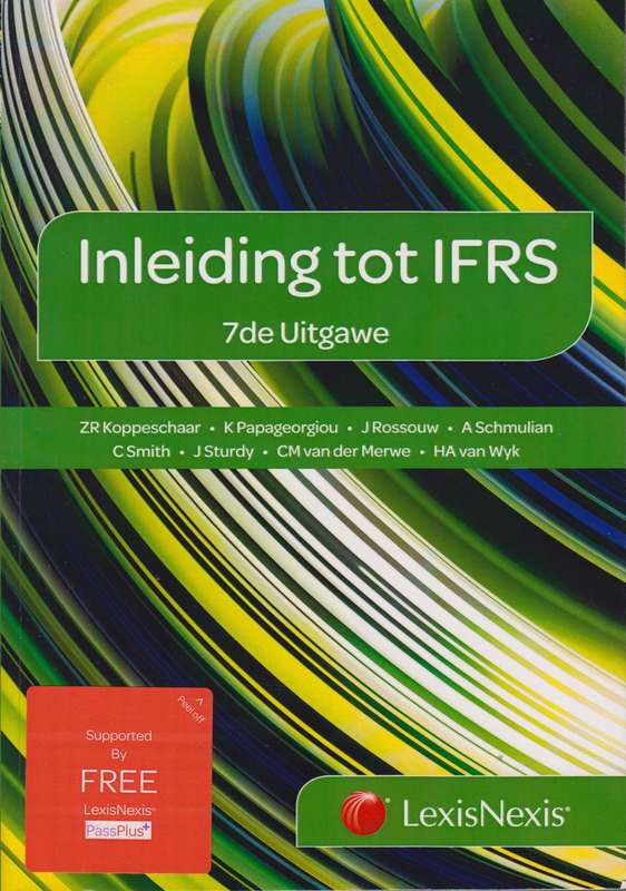 INLEIDING TOT IFRS SECONDHAND - KOPPERSCHAAR,ZR