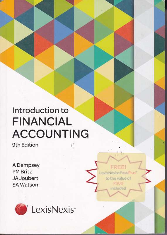INTRO TO FINANCIAL ACCOUNTING SECONDHAND - DEMPSEY,A
