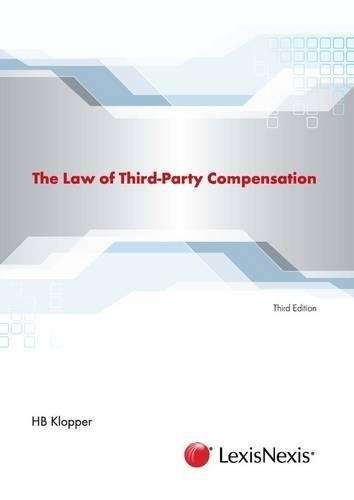 The law of third party compensation - KLOPPER,H