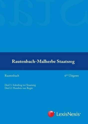 Rautenbach-Malherbe staatsreg - RAUTENBACH,IM
