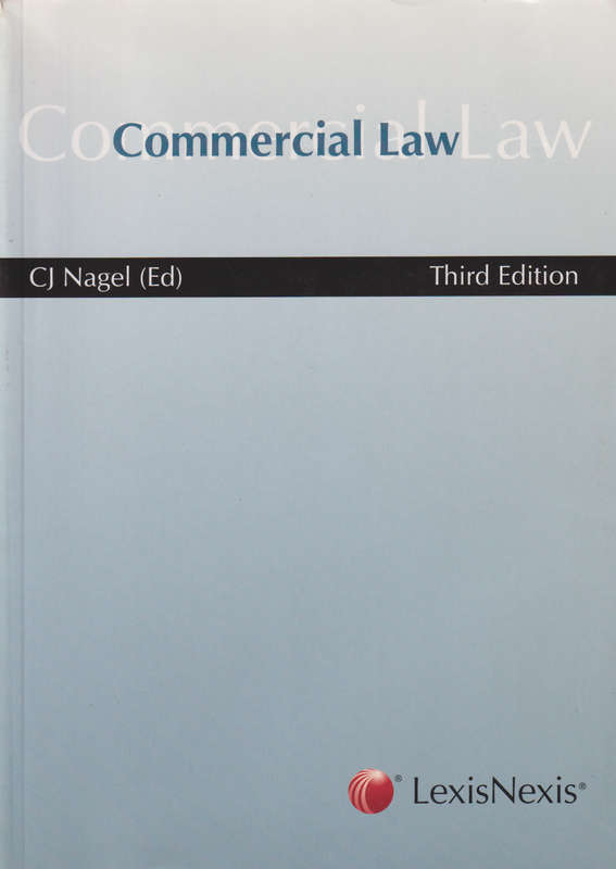Commercial Law - C.J. Nagel