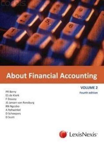 ABOUT FINANCIAL ACCOUNTING V2 ZOOP SECONDHAND - BERRY,PR