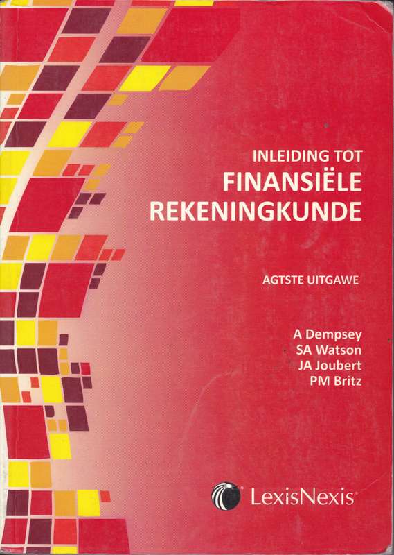 INLEIDING TOT FINANSIELE REK SECONDHAND - DEMPSEY