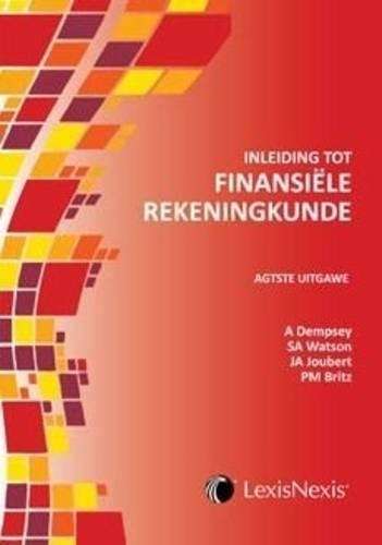 Inleiding tot finansiele rekeningkunde - Amanda Dempsey