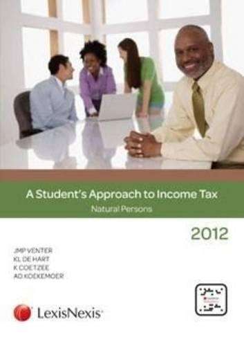 A Student Approach to Income Tax - VENTER