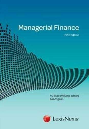 Managerial Finance - VIGARIO