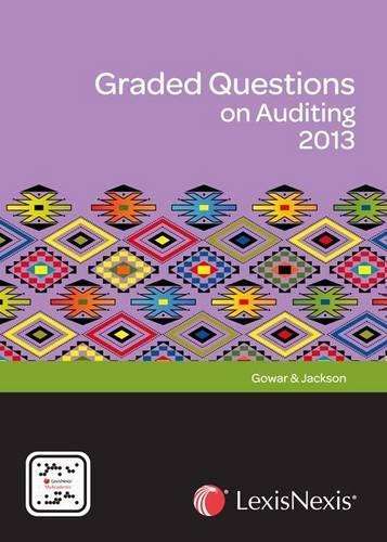 Graded questions on auditing 2013 - Rob Jackson