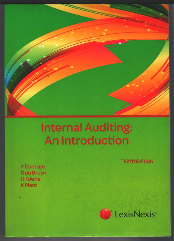 INTERNAL AUDITING AN INTRO - COETZEE