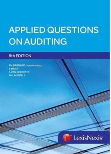 Applied questions on auditing - MARX