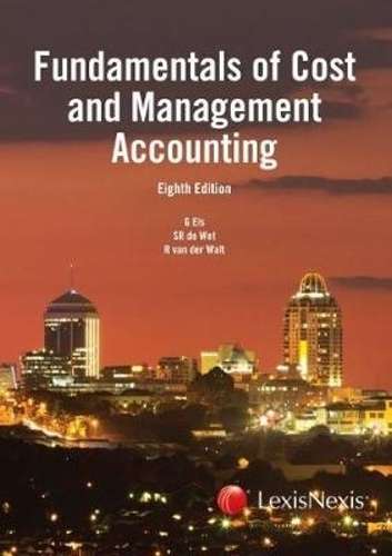 Fundamentals of cost and management accounting - ELS,G