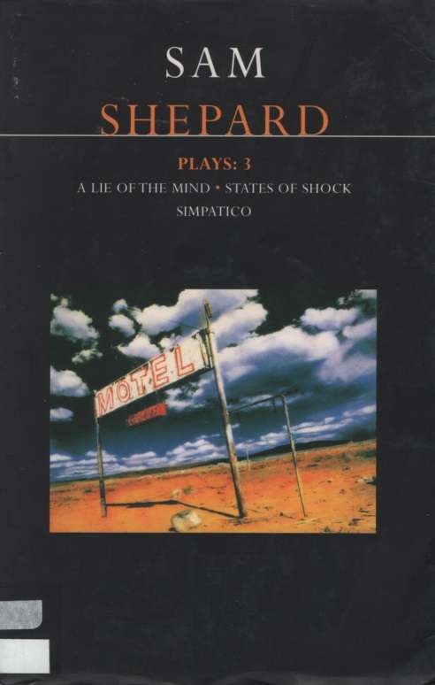 PLAYS THREE LIE OF THE MIND STATES OF SCHOCK SECONDHAND - SHEPARD,S