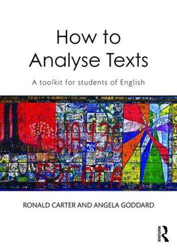 How to Analyse Texts - Ronald Carter